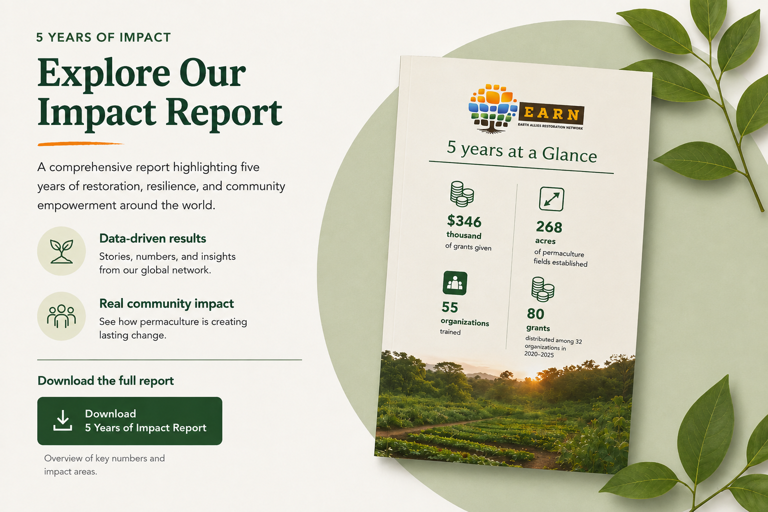 EARN Impact Report